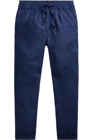 Ralph Lauren Hose aus Leinen mit Kordelzug
