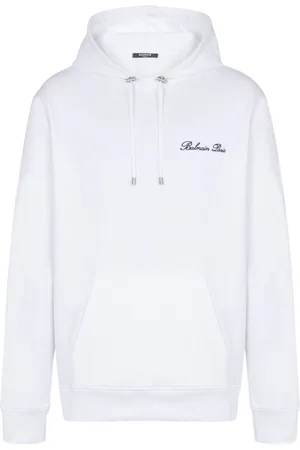 Balmain Hoodie mit Logo-Stickerei