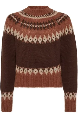 Dsquared2 Gestrickter Intarsien-Pullover