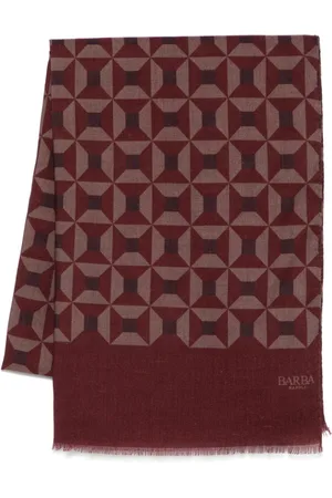 BARBA Schal mit geometrischem Print