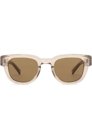 Saint Laurent Sonnenbrille mit Logo-Print