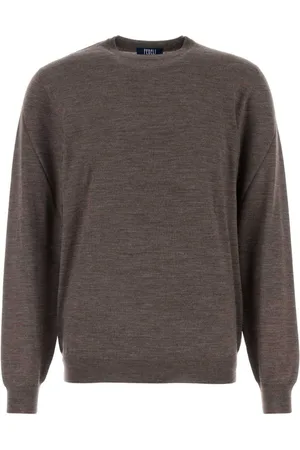 FEDELI Pullover mit rundem Ausschnitt