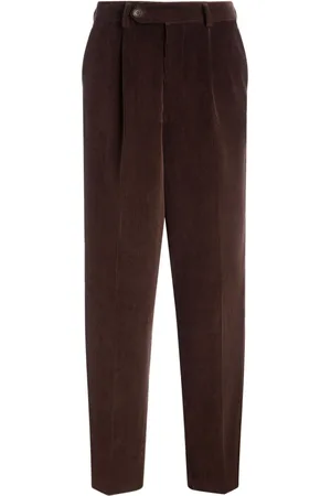 Bally Cordhose mit Falten