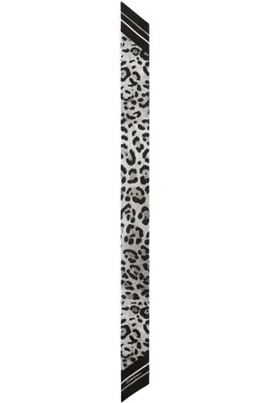 Dolce & Gabbana Schal mit Leoparden-Print