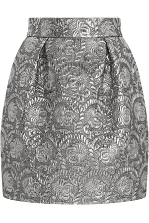Dolce & Gabbana Midirock aus Brokat
