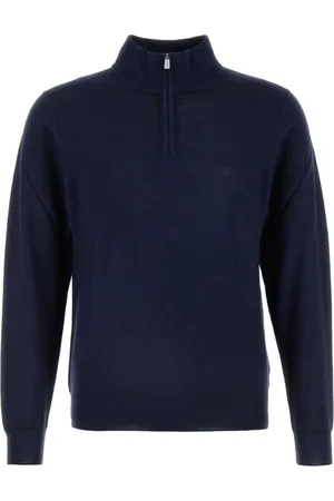 FEDELI Pullover mit Reißverschluss