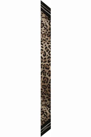 Dolce & Gabbana Schal mit Leoparden-Print