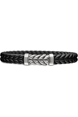 David Yurman Chevron Armband aus Sterlingsilber 9mm