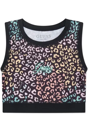 Guess Tanktop mit Leoparden-Print
