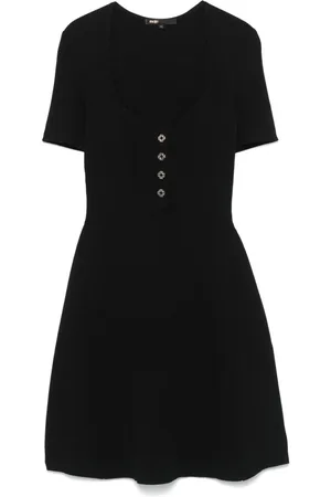 Maje Geripptes Minikleid