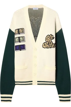 OFF-WHITE Crystal Cash Collegecardigan