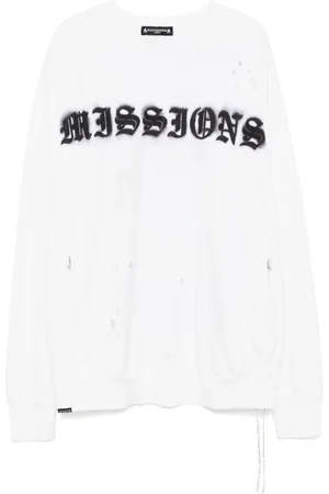 MASTERMIND Pullover mit Slogan-Print