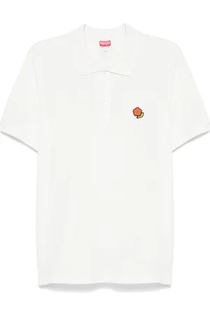 Kenzo Poloshirt mit Pop-Stickerei