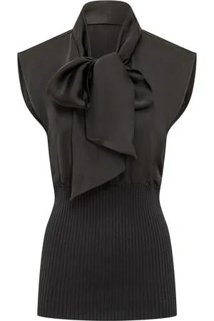 Fabiana Filippi Klassische Satinbluse
