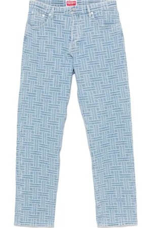 Kenzo Weave Bottan Jeans