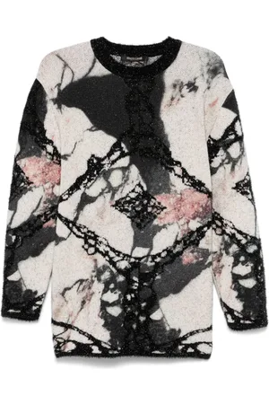 Roberto Cavalli Pullover mit abstraktem Muster