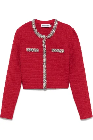 Self-Portrait Strukturierter Cardigan