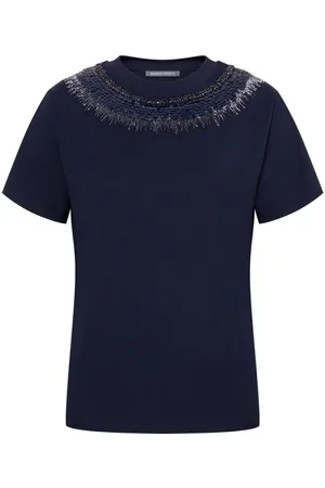 Alberta Ferretti T-Shirt mit Pailletten
