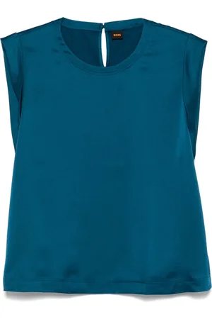 HUGO BOSS Top aus Satin