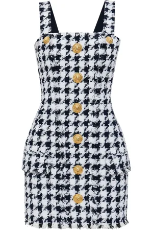 Balmain Minikleid aus Tweed