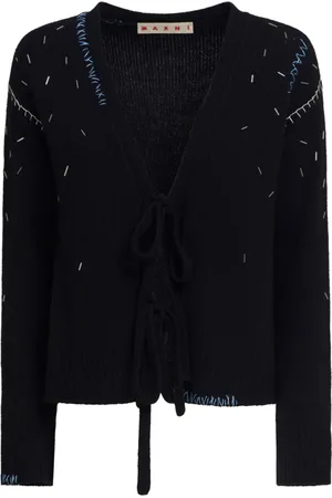 Marni Cardigan mit Schleifenverschluss