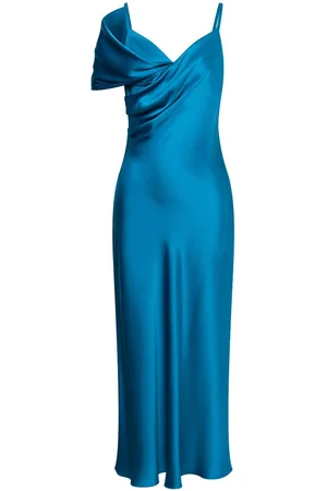 Alberta Ferretti Drapiertes Midikleid