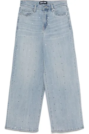 DKNY Wide-Leg-Jeans mit Nieten