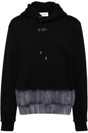 Lanvin Hoodie mit Logo-Patch