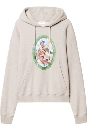 OFF-WHITE Fresco-Oval Skate Hoodie