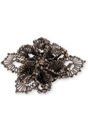 Alberta Ferretti Brosche mit Blumenform