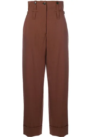 Jean Paul Gaultier High waist striped trousers