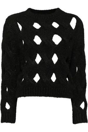 Cynthia Rowley Pullover mit Lochstrickmuster