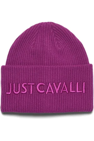 Roberto Cavalli Beanie mit Logo-Stickerei