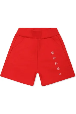 Marni Joggingshorts mit Logo-Print