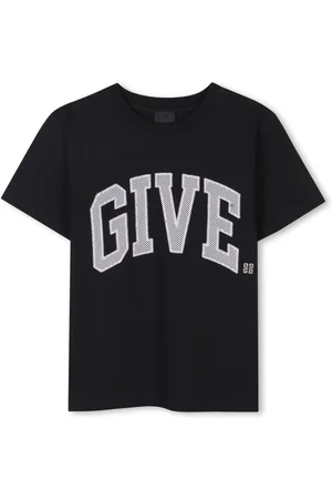 Givenchy T-Shirt mit Logo-Applikation