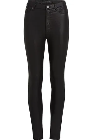Karl Lagerfeld Skinny-Jeans im Metallic-Look