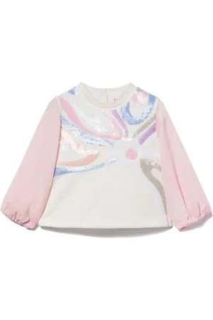 PUCCI Junior Oberteil mit Marmo-Print
