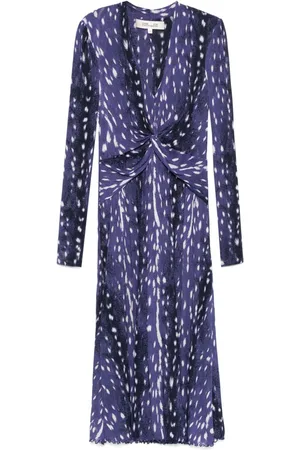 Diane von Furstenberg Burton Midikleid