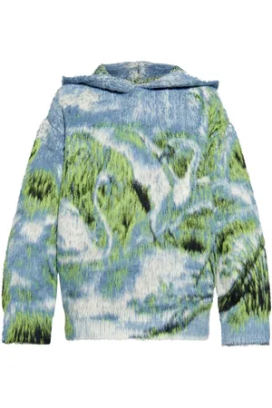 The Attico Pullover aus gebürstetem Jacquard