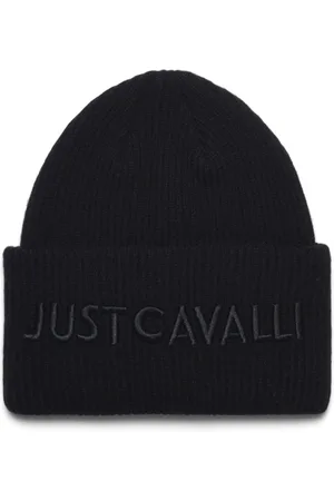 Roberto Cavalli Beanie mit Logo-Stickerei