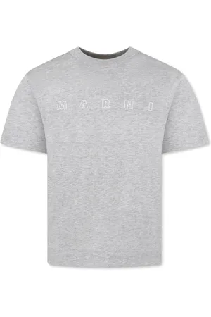 Marni T-Shirt mit Logo-Print