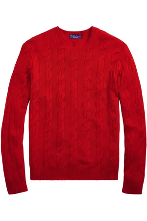 Ralph Lauren Kaschmirpullover mit Zopfmuster
