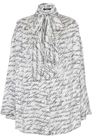 Balmain Love Letter Bluse