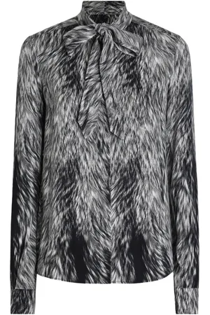 Dolce & Gabbana Bluse mit Animal-Print