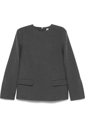 Totême Bluse mit meliertem Effekt