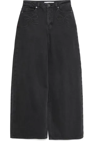 Self-Portrait Jeans mit Schleife