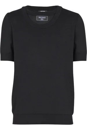 Balmain Gestricktes T-Shirt