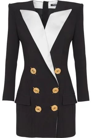 Balmain Minikleid aus Satin