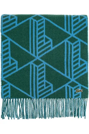 Lacoste Jacquard-Schal mit Logo