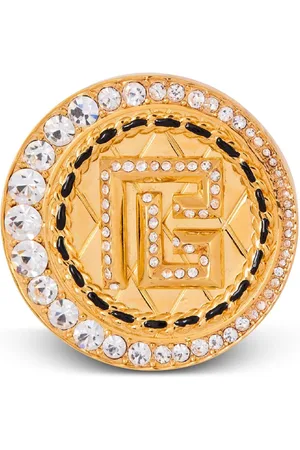Balmain Brosche mit Strass